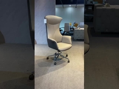 Chaise de bureau en cuir de qualité