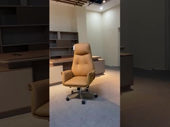 Chaise de bureau en cuir de qualité