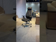 Chaise de bureau en cuir de qualité