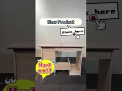 Meubles en forme de L modernes de bureau pour l'ODM de directeur Manager CEO Boss