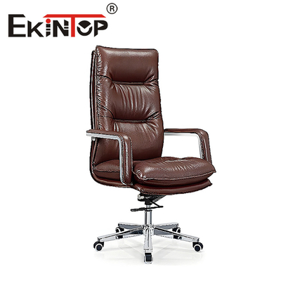 Pivot ergonomique en cuir moderne de chaise de bureau exécutif pour le lieu de réunion