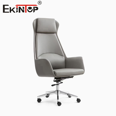 Chaise de canapé à dos haut confortable en cuir chaises de bureau commerciales