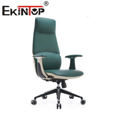 Chaise de conférence de bureau à domicile ergonomie en cuir PU exécutif