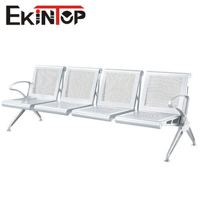 Matériel de attente d'acier inoxydable de Seater de la chaise 4 d'aéroport commercial