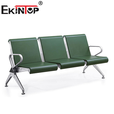 Chaise de attente en métal de gare routière de bureau 3 Seater avec le coussin de mousse d'unité centrale