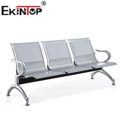 Chaise de attente en métal de gare routière de bureau 3 Seater avec le coussin de mousse d'unité centrale