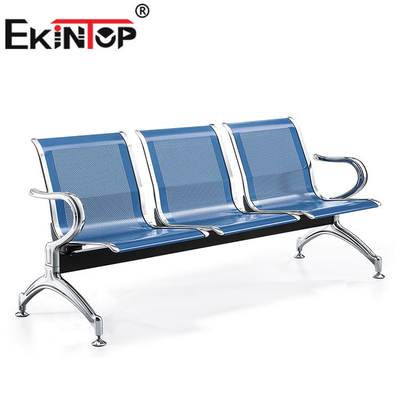 Chaise de attente en métal de gare routière de bureau 3 Seater avec le coussin de mousse d'unité centrale