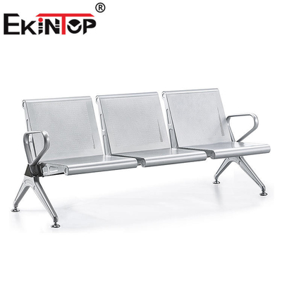Chaise de attente en métal de gare routière de bureau 3 Seater avec le coussin de mousse d'unité centrale