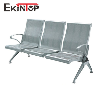 Matériel de attente de fer d'acier inoxydable de Seater de la chaise 3 d'hôpital d'aéroport