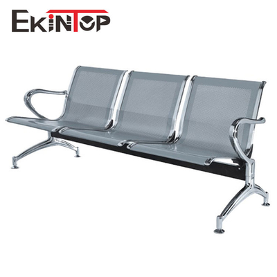 Matériel de attente de fer d'acier inoxydable de Seater de la chaise 3 d'hôpital d'aéroport