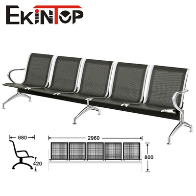 Chaise de attente de Seater des biens 5 pour la salle d'attente de clinique d'hôpital
