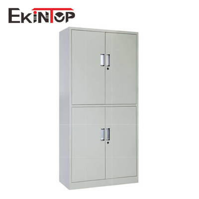 Meuble de rangement en acier en métal peu profond de miroir avec la serrure 5 couches antirouille