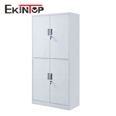 Meuble de rangement en acier en métal peu profond de miroir avec la serrure 5 couches antirouille