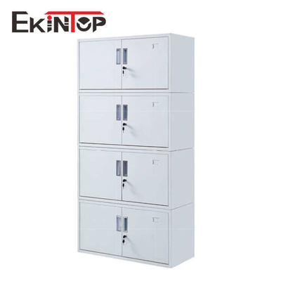 Cabinet en acier laminé à froid de bureau de 4 tiroirs, OEM inodore de placard de classement en métal
