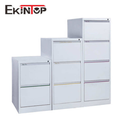 Cabinet en acier laminé à froid de bureau de 4 tiroirs, OEM inodore de placard de classement en métal