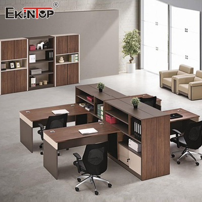 Compartiments multifonctionnels de bureau, bureau en bois de poste de travail pour le commis de bureau