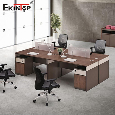 Compartiments multifonctionnels de bureau, bureau en bois de poste de travail pour le commis de bureau