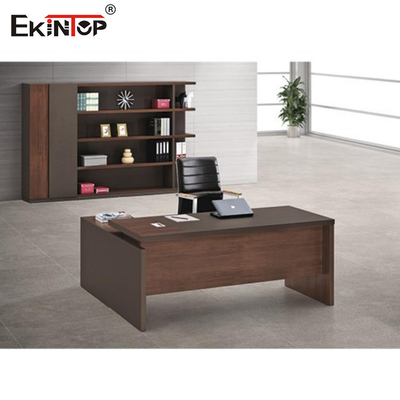 Bureau antique exécutif de style pour Wing Reception industriel 1600×800×760mm