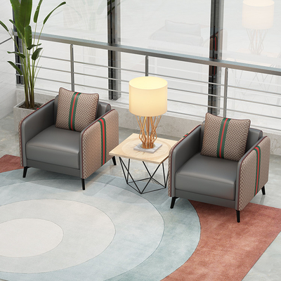 Matériel commercial de Sofa Furniture Multipurpose Synthetic Leather de bureau d'Ekintop