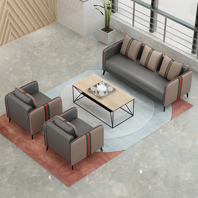 Matériel commercial de Sofa Furniture Multipurpose Synthetic Leather de bureau d'Ekintop