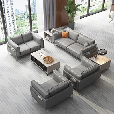 OEM matériel moderne conPourtable moderne de Sofa Pour Office Reception Fabric