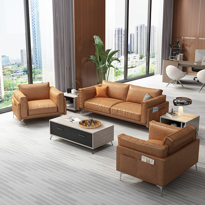OEM matériel moderne conPourtable moderne de Sofa Pour Office Reception Fabric