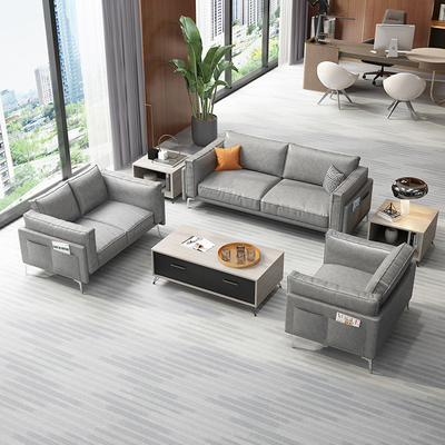 OEM matériel moderne conPourtable moderne de Sofa Pour Office Reception Fabric
