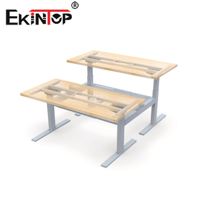 OEM matériel en métal électrique de Sit Stand Standing Desk Multifunctional