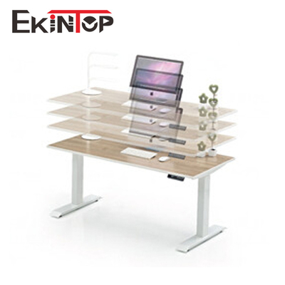 Tableau ergonomique motorisé de bureau, taille ajustable de bureau universelle