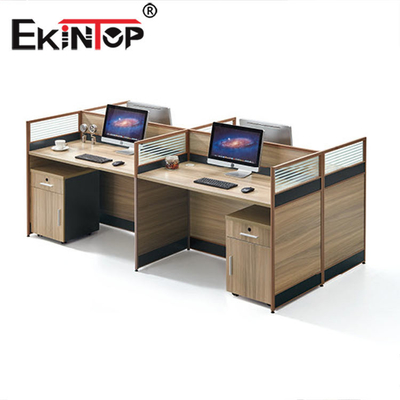 Contemporain durable commercial de séparation de poste de travail de bureau conPourtable