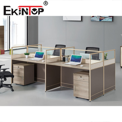 Contemporain durable commercial de séparation de poste de travail de bureau conPourtable