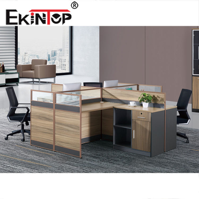 Contemporain durable commercial de séparation de poste de travail de bureau conPourtable