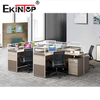 Contemporain durable commercial de séparation de poste de travail de bureau conPourtable