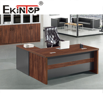 Mobilier de bureau Bureau d'ordinateur de bureau blanc avec quatre tiroirs mesa