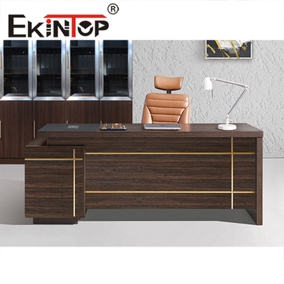 Bureau d'écriture pour ordinateur portable d'étude de style simple moderne en bois Bureau à domicile