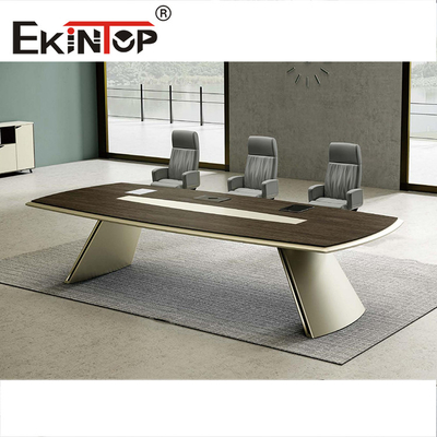 Mobilier moderne de table de conférence de bureau de salle de réunion grande réunion de 6 personnes