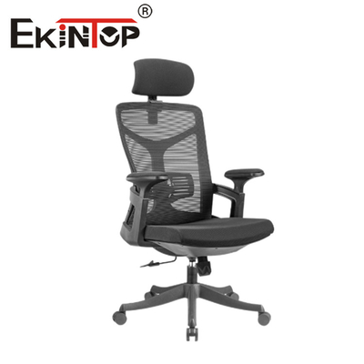 Chaise en maille noire à dossier hautChaise de bureau ergonomique en maille