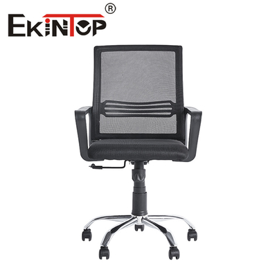 Chaise de direction ergonomique pivotante en maille pour bureau de directeur
