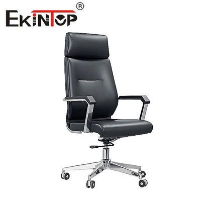 OEM moderne ergonomique en cuir véritable réglable de style de chaise de bureau