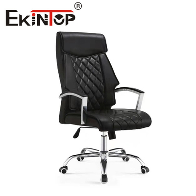 Chaise de bureau exécutive pivotante en cuir Chaise en cuir PU Chaise élégante
