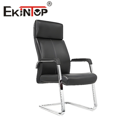 Chaise de bureau en cuir de chaise de direction pivotante confortable