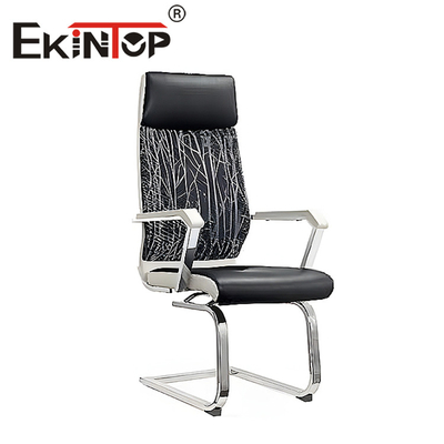 Chaise de PDG ergonomique Chaise en cuir PU de luxe Bureau du directeur exécutif