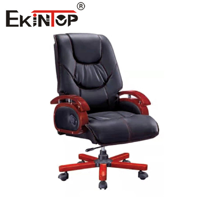 L'unité centrale de chaise de Gas Lift Leather de patron a capitonné le directeur Office Furniture de Seat