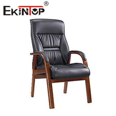 Fabricant confortable de chaise en cuir de bureau d'accoudoir de conception confortable de luxe personnalisable