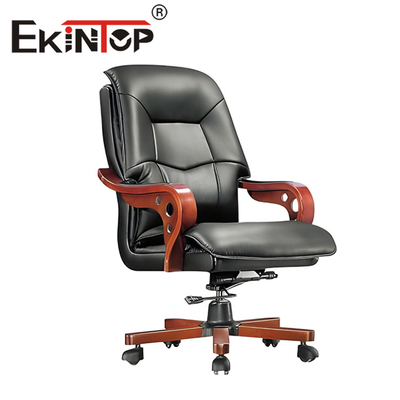 Siège capitonné par unité centrale confortable de chaise en cuir de bureau moderne avec la mousse à haute densité à l'intérieur