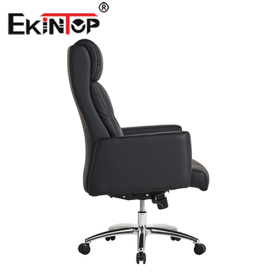 Fabricant confortable de la Chine de chaise d'unité centrale de bureau exécutif de chaise d'Office Swivel Leather de patron