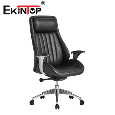 Chaise humaine multifonctionnelle de bureau d'unité centrale de mécanique de chaise en cuir
