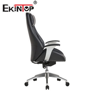 Chaise humaine multifonctionnelle de bureau d'unité centrale de mécanique de chaise en cuir