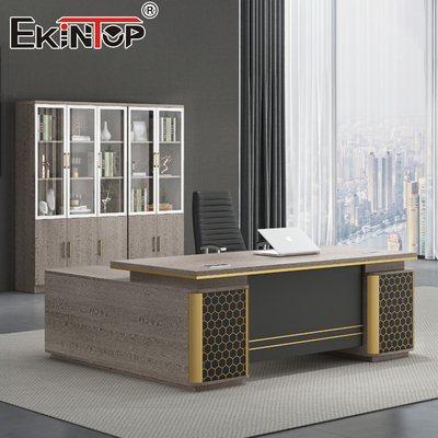 L imperméable bureau de forme Manger dirigent le Tableau exécutif de bureau d'Office Furniture Solutions