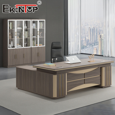 Ergonomique durable de Manger de Président de biens commerciaux de L Shape Office Desk